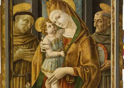 Vierge et l'enfant avec des saints, Carlo Crivelli, Walters Art Museum, Baltimore