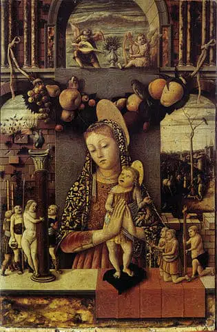 Madonna of the Passion, Carlo Crivelli, Castelvecchio museum, Verona