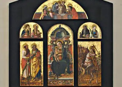 Polittico di San Giorgio, Carlo Crivelli