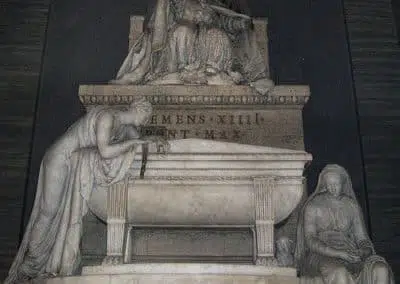 Monument à Clément XIV d'Antonio Canova, Basilique des Saints Apôtres, Rome