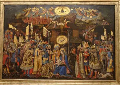 Adoration of the Magi, 1445-1447, Gemäldegalerie - Staatliche Museen, Berlin