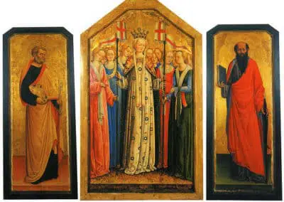 Polyptych of Saint Ursula, 1440-1445, Brescia, Museo diocesano